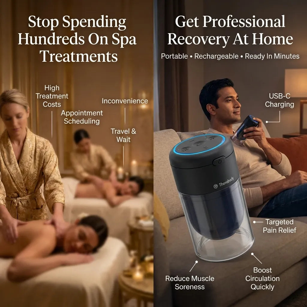 3-In-1 Heat, Suction & Massager Body Recovery TheraCup