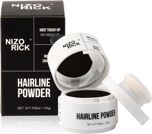 Natural Hairline Powder & Root Concealer – Instant Coverage for Thinning & Grey Roots