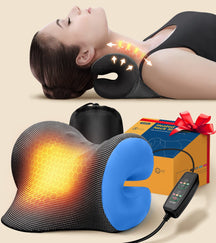 Wireless Heated Neck Stretcher & Pain Relief Pillow