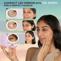Smart Touch Portable LED Makeup Mirror