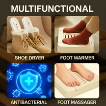 2-In-1 Intelligent Foot Warmer & Shoe Dryer