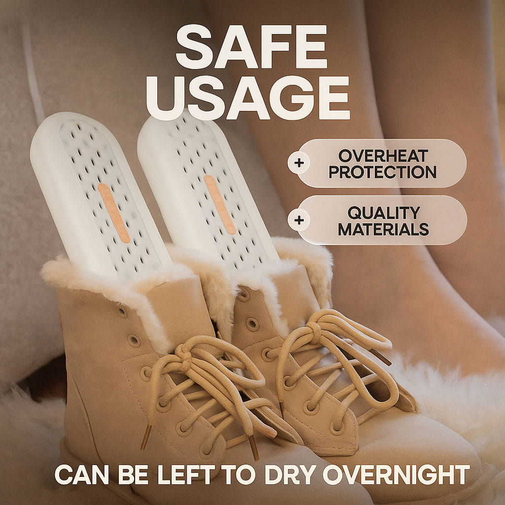 2-In-1 Intelligent Foot Warmer & Shoe Dryer