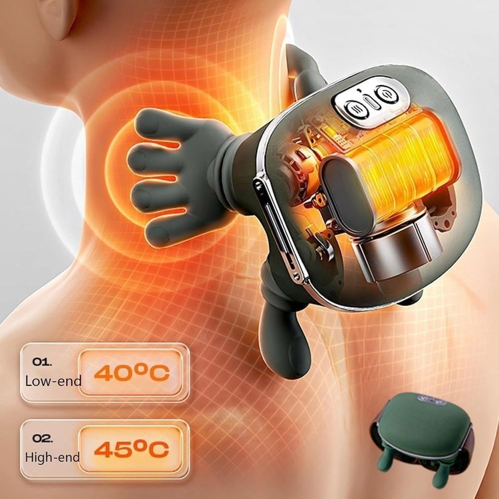 Portable Heat & Deep-Relief Body Massager