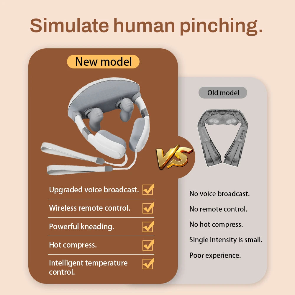 Powerful Electric Neck Massager – Relax Muscles Quickly