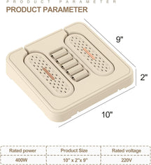 2-In-1 Intelligent Foot Warmer & Shoe Dryer