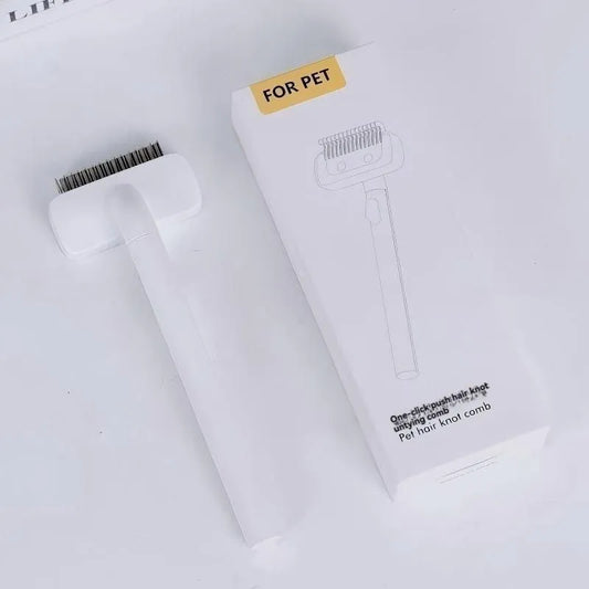 One Click Painless Pet Grooming Device