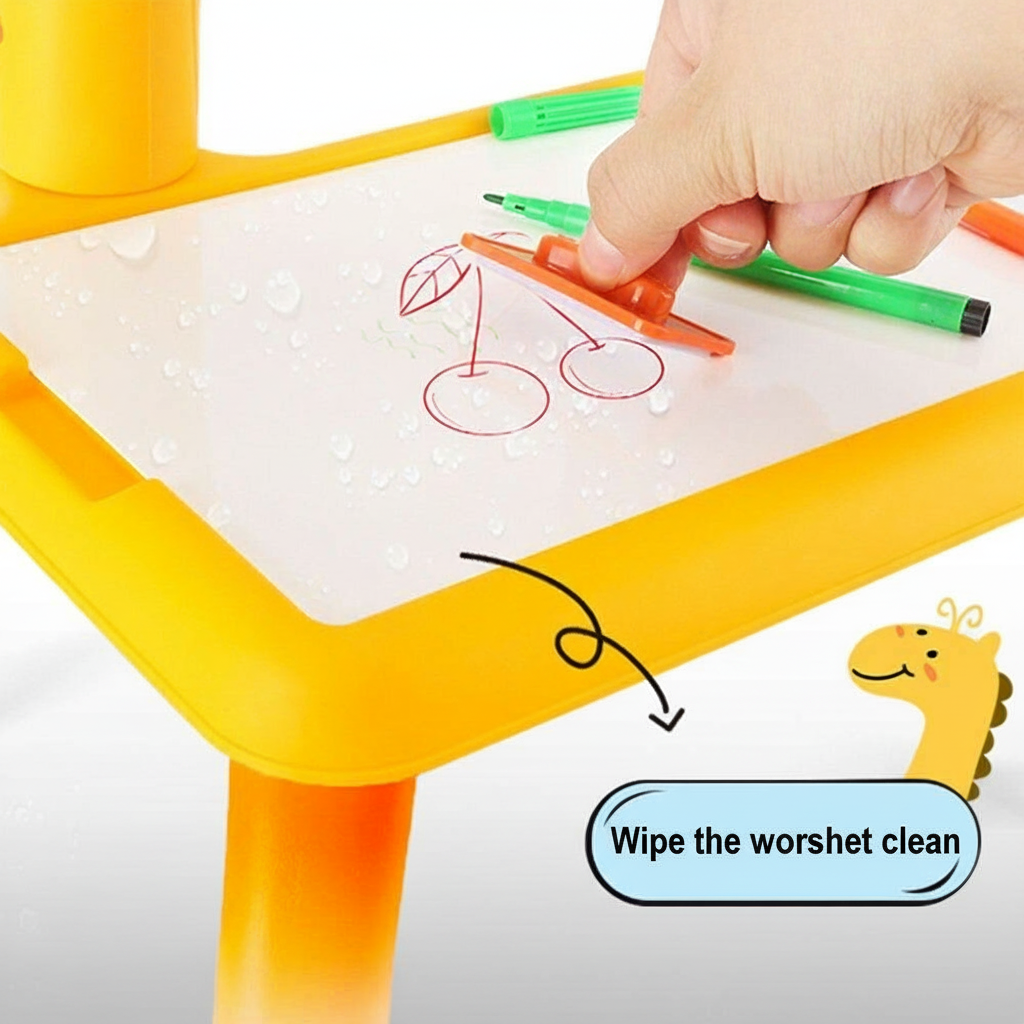 Kids Art Drawing Projector Table Toy