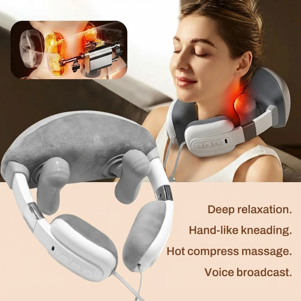 Powerful Electric Neck Massager – Relax Muscles Quickly