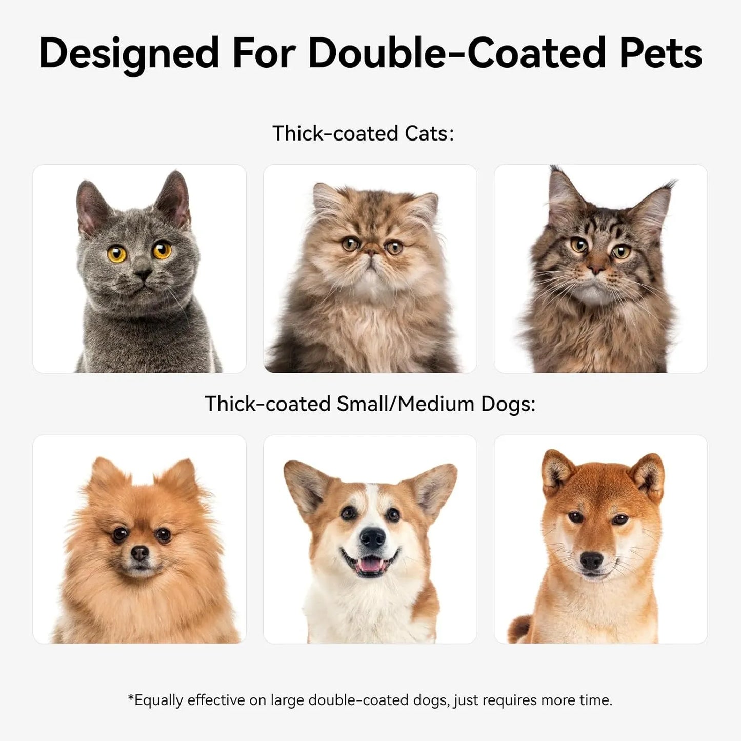 One Click Painless Pet Grooming Device