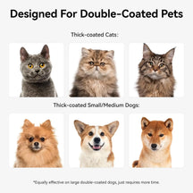 One Click Painless Pet Grooming Device