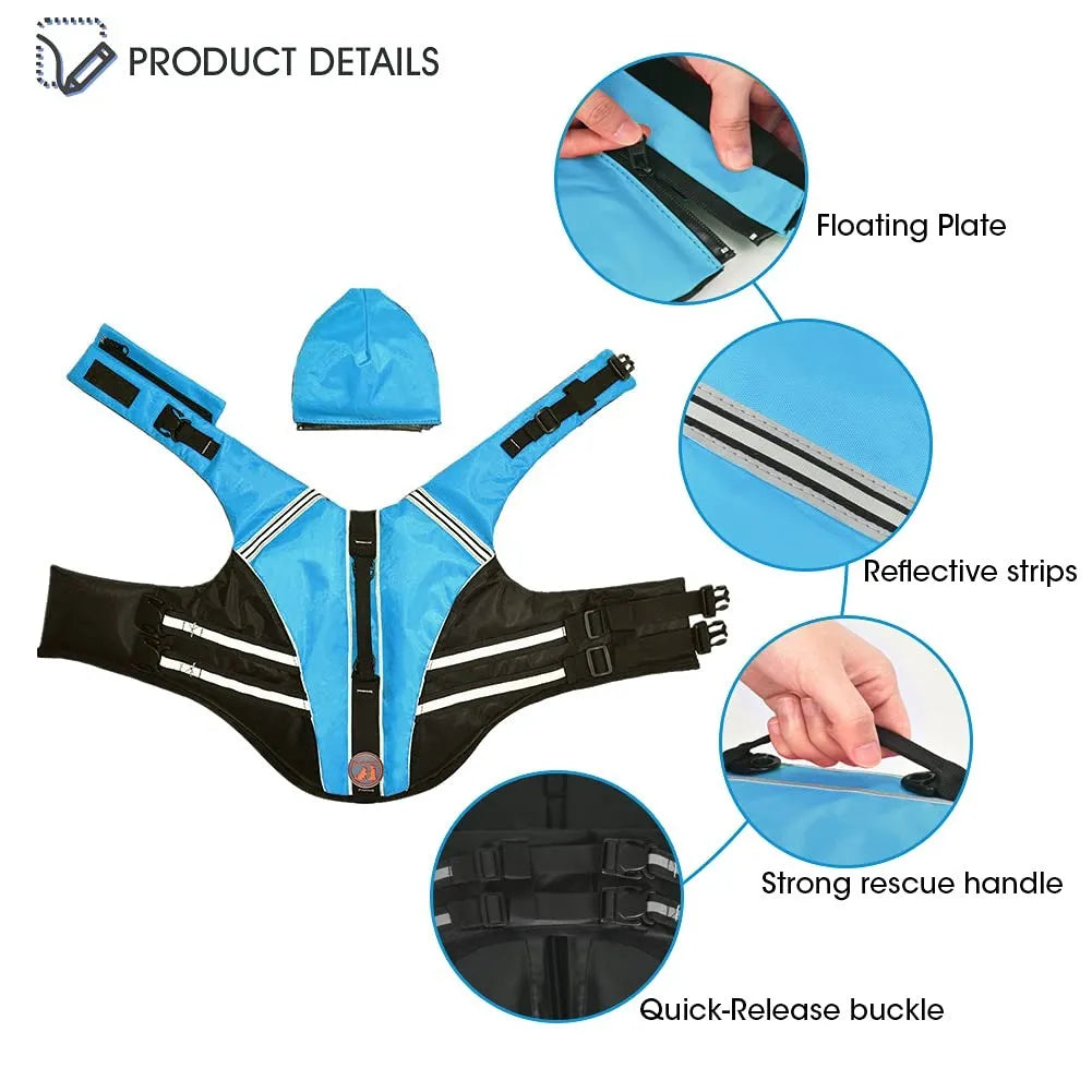Adjustable Summer Dog Life Jacket