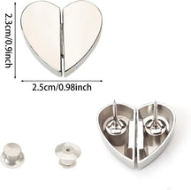 Heart-Shaped Magnetic Curtain Clips