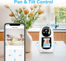 Smart Real-Time Monitoring Camera with HD Video & Motion Tracking