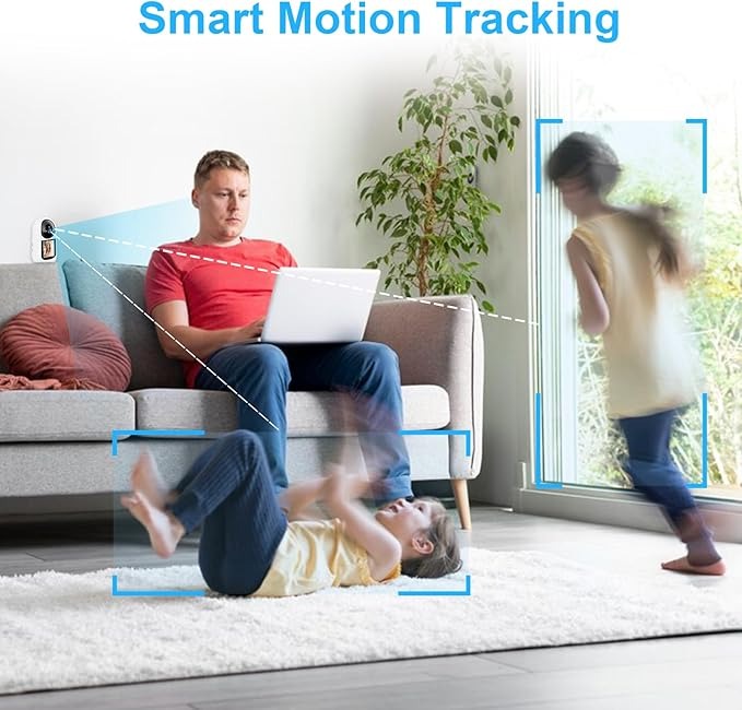 Smart Real-Time Monitoring Camera with HD Video & Motion Tracking
