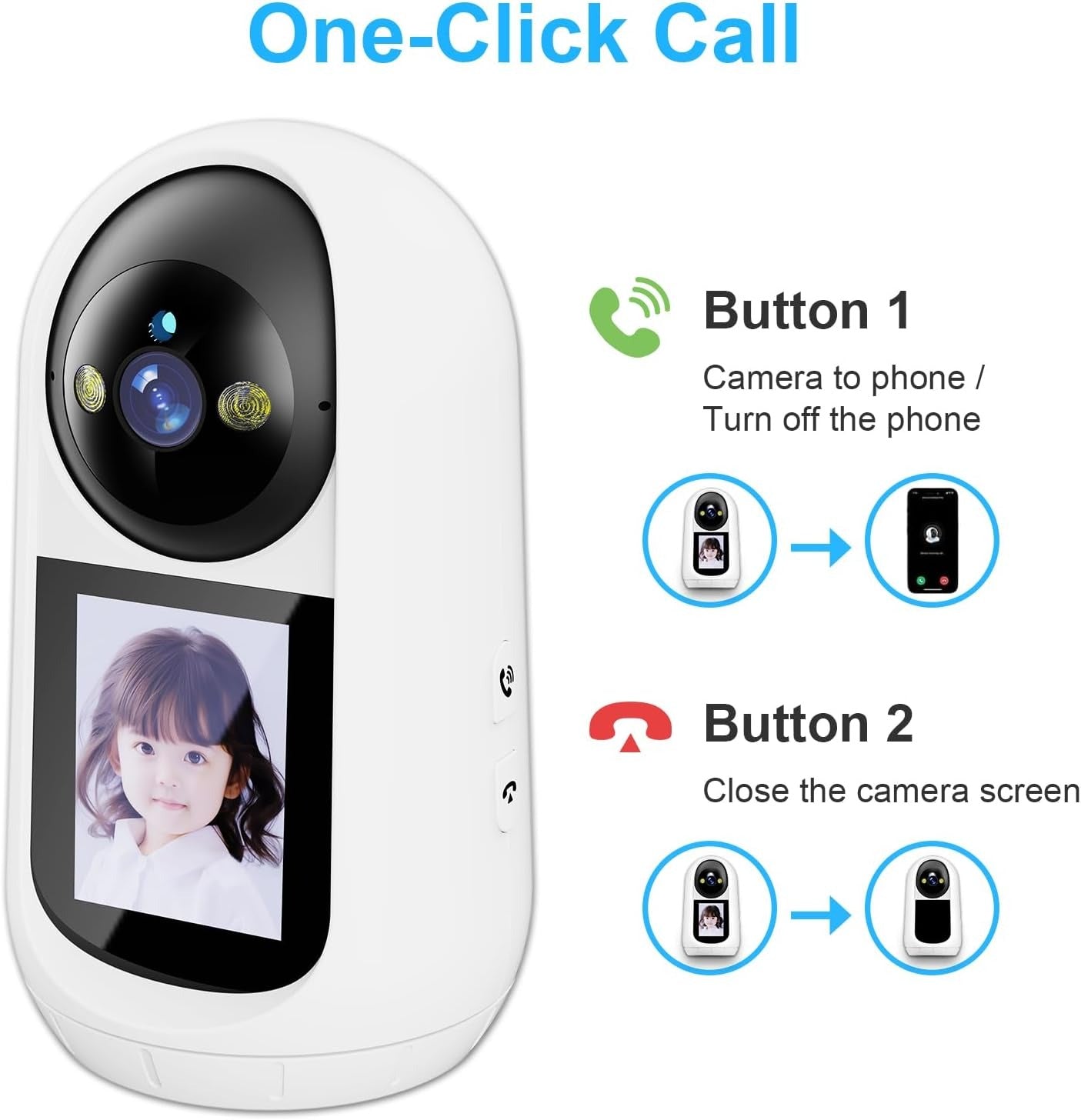 Smart Real-Time Monitoring Camera with HD Video & Motion Tracking