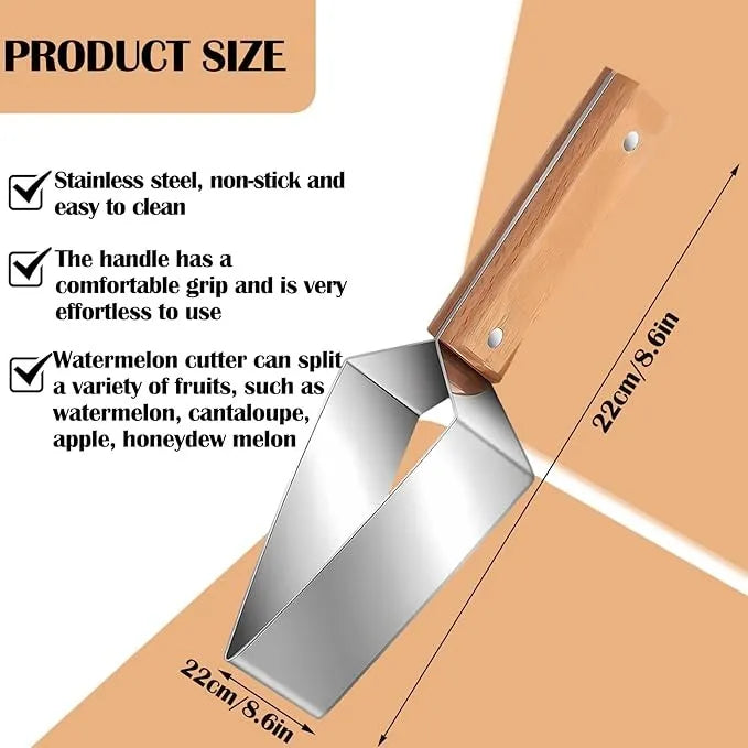Stainless Steel Triangle Watermelon Slicer