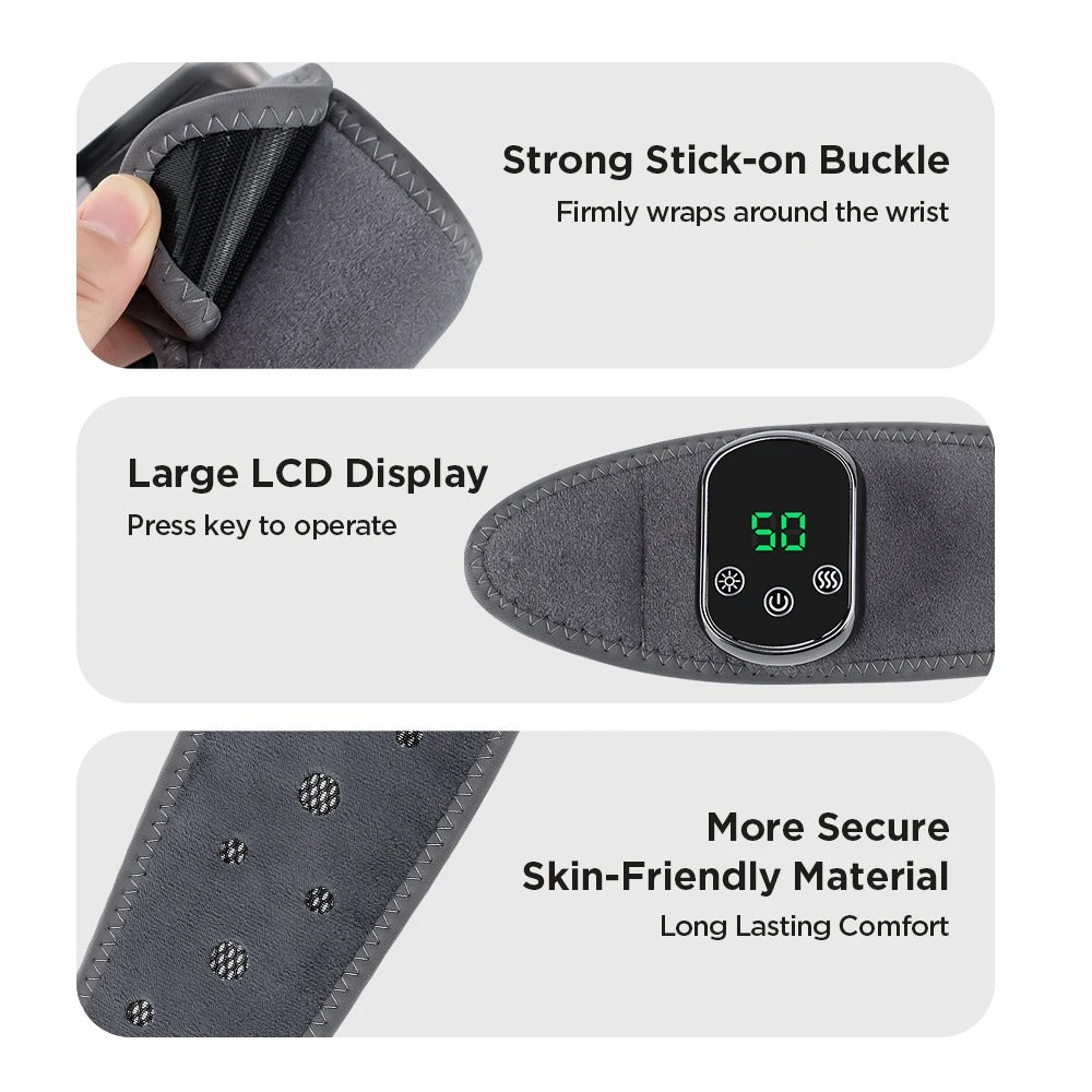 Heating Wrist Massager for Pain Relief