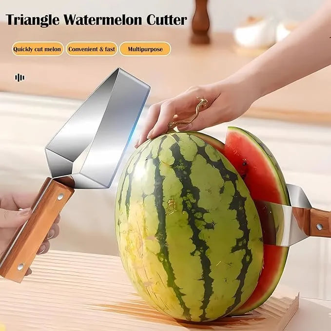 Stainless Steel Triangle Watermelon Slicer