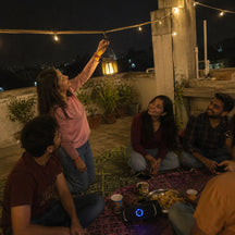 Solar Lanterns Outdoor Waterproof, Brighter Up to 12 Hrs