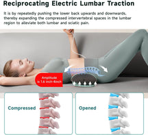 EMS Muscle Therapy Device with Heat & Vibration for Back Pain Relief