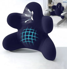 Support Pillow for Office, Car & Home Chair | Improve Lower Back Pain Relief & Sitting Posture