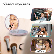 Smart Touch Portable LED Makeup Mirror