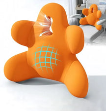 Support Pillow for Office, Car & Home Chair | Improve Lower Back Pain Relief & Sitting Posture