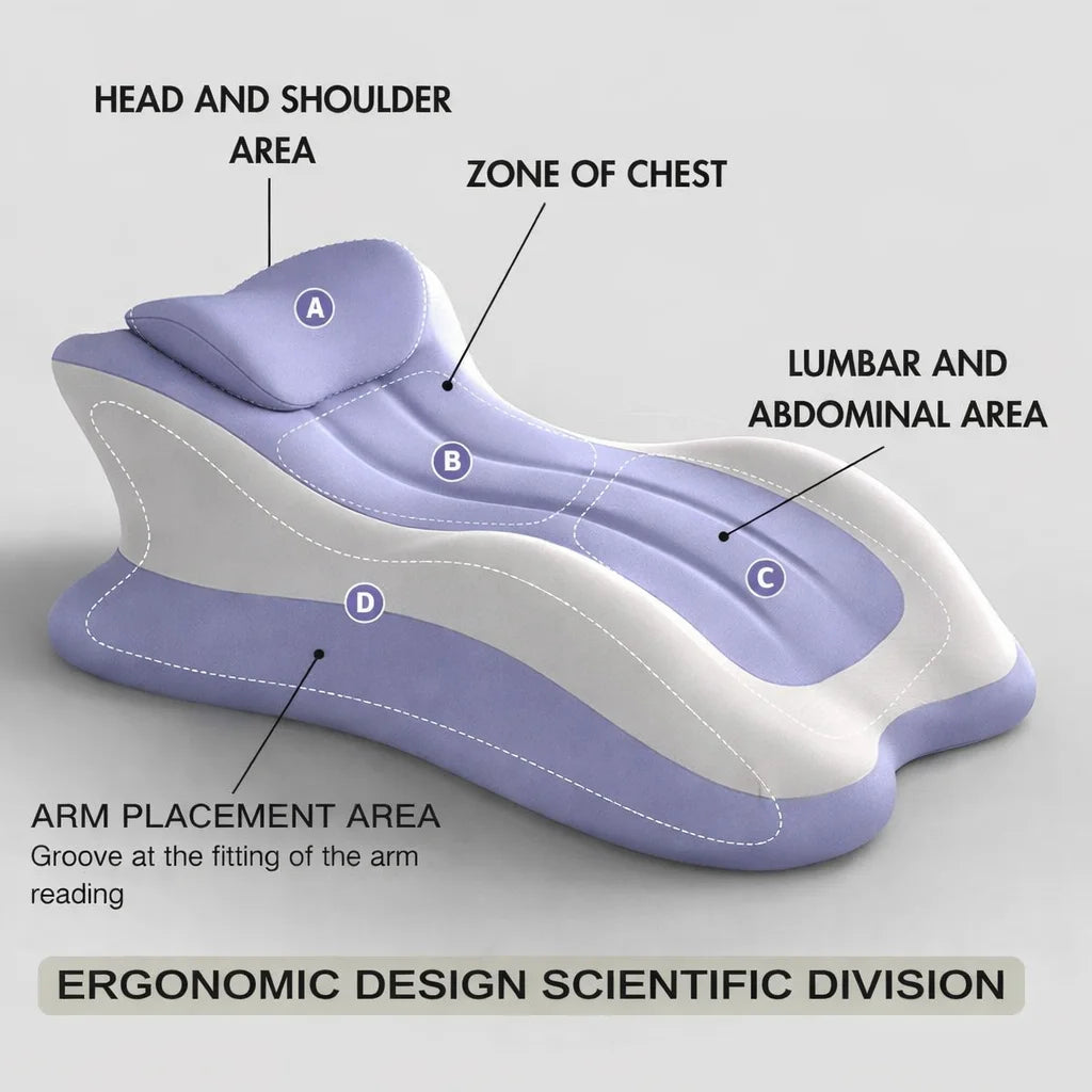 Orthopedic Multi-Level Body Pain Comfort Pillow