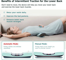 EMS Muscle Therapy Device with Heat & Vibration for Back Pain Relief