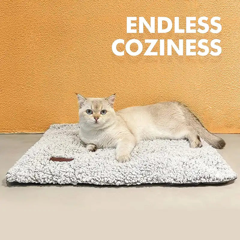Self Heating Cat & Small Dog Mat | Warm, Soft & No Power Needed