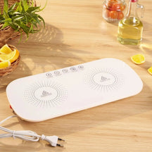 Premium Electric Food Warming Glass Serving Tray for Serving Warm Meals